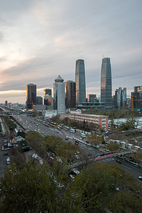 北京CBD建筑照片