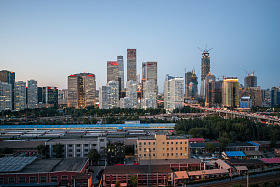 北京CBD建筑照片