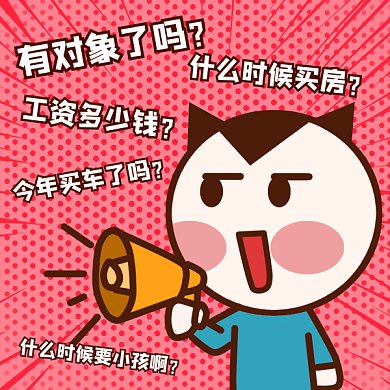 搞怪过年灵魂问法gif表情包