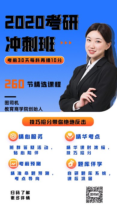 考研30天冲刺gif海报