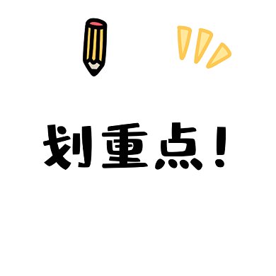 划重点gif表情包