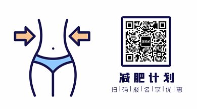 减肥计划减脂健身塑形GIF动态二维码