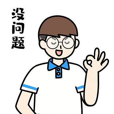 高考考试相信自己没问题GIF表情包