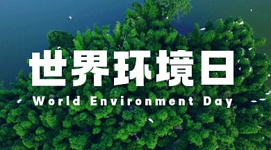 世界环境日公益环保绿色动态摄影图gif横图