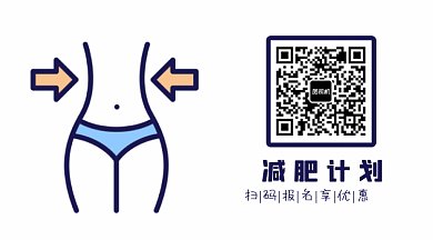 减肥计划减脂健身塑形GIF动态二维码
