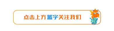 三维小鱼卡通风格动态引导关注