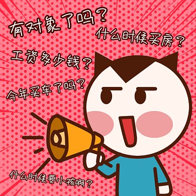 搞怪过年灵魂问法gif表情包