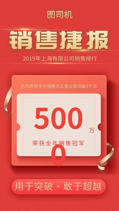 销售捷报gif海报