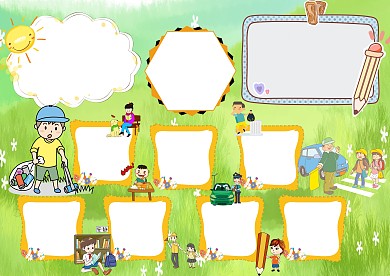 创意践行新七不规范手抄报版面设计