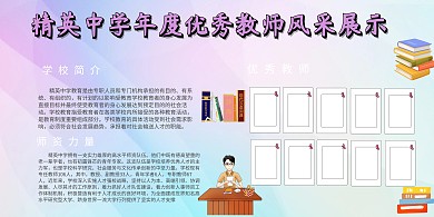 教师风采展示