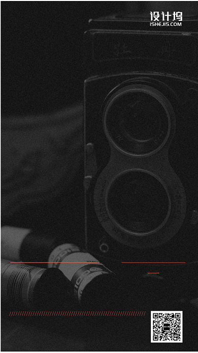 摄影培训课黑色手机海报背景