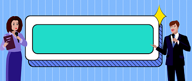 蓝色条纹国际体育记者日宣传配图微信公众号素材图片背景