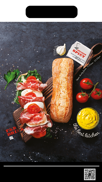 西餐厅主题餐厅手机通用海报背景