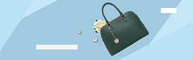 简约挎包促销BANNER背景