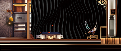 简约大气房产宣传公众号首图背景