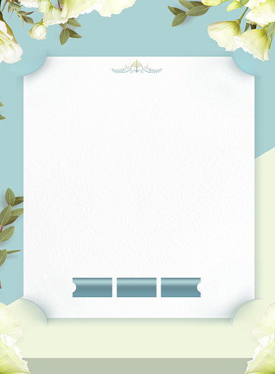 教师节简约蓝色感恩印刷海报背景