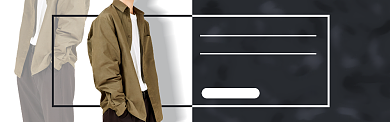 淘宝时尚休闲男装衬衣banner背景