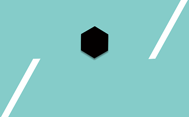 简约蓝色商务时尚名片背景