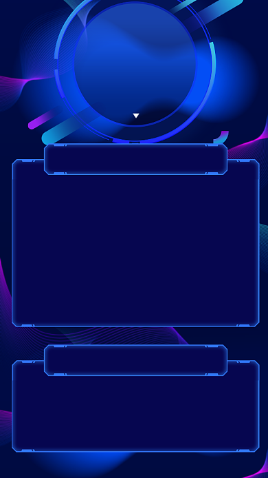 蓝色创意科技智领未来公开课海报背景