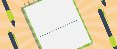 淡黄色年中总结配图微信公众号素材图片背景