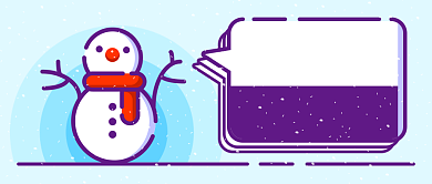 今日大雪新媒体首图背景