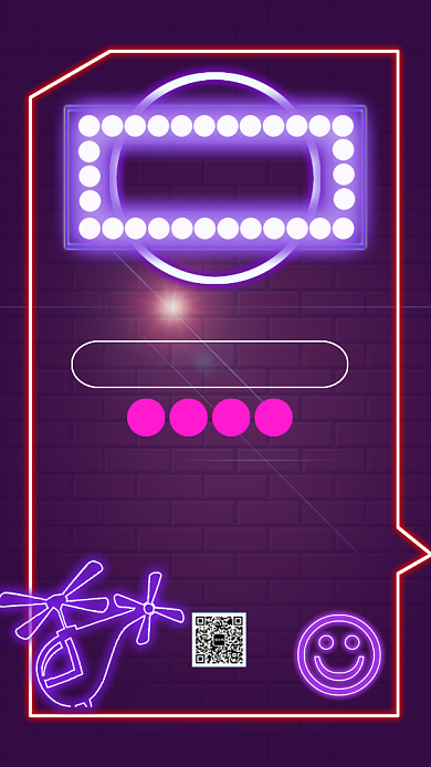 紫色质感霓虹灯美食烧烤串串香酒吧促销海报背景