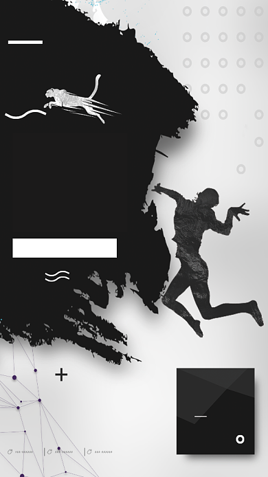 诚信共赢企业文化手机海报背景