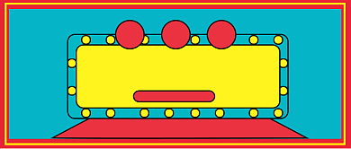 创意年中购物节公众号首图背景