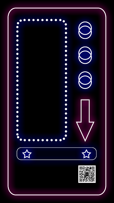 霓虹黑色星期五海外好货手机海报背景