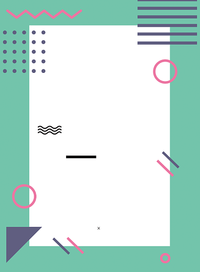 几何简约夏日满减海报印刷背景