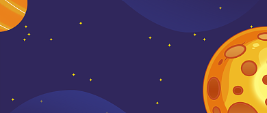 宇宙星空人类月球日微信公众号素材图片背景