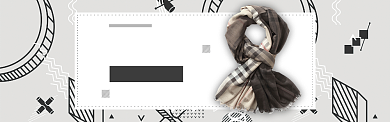 黑色服饰围巾时尚新品促销banner背景