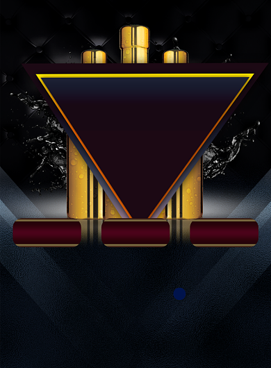 黑色商务ktv促销印刷海报背景