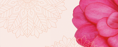 红色卡通代金券60元背景