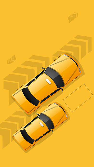 黄色简约租车服务汽车租赁宣传手机海报背景