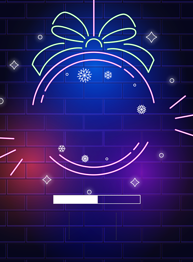 荧光时尚感恩节特惠日促销印刷海报背景