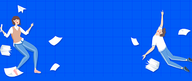 蓝色高校专业排名一览公众号首图背景