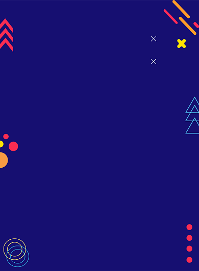 创意彩色招聘广告印刷海报模板背景