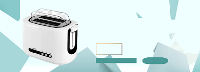 面包机特惠折扣专场淘宝banner背景