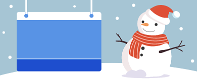 小雪来临注意保暖公众号首图背景