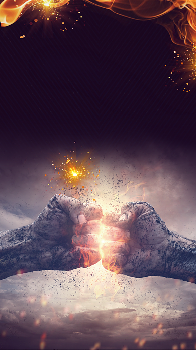 黑金大气携手共赢企业文化宣传海报背景