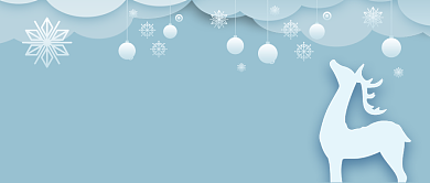 圣诞来啦卡通手绘手机首图背景