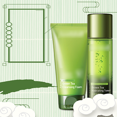 保湿锁水护肤水淘宝直通车图片背景