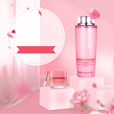 深层补水保湿面霜淘宝直通车图片背景