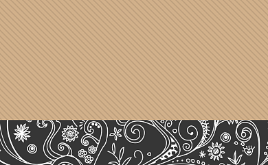 布艺小清新花草棕色印刷名片背景