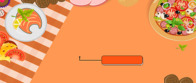 便捷餐饮美食微信公众号素材图片背景