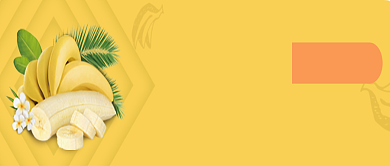 清新简约水果促销公众号首图背景