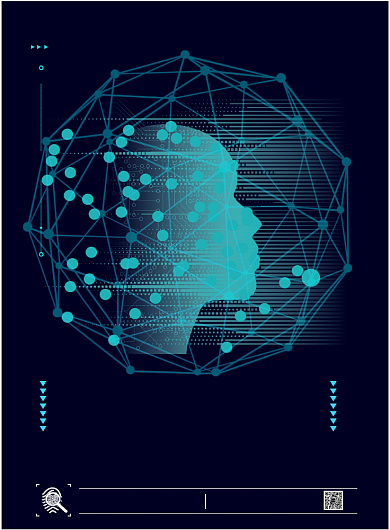 人脸识别科技宣传海报背景