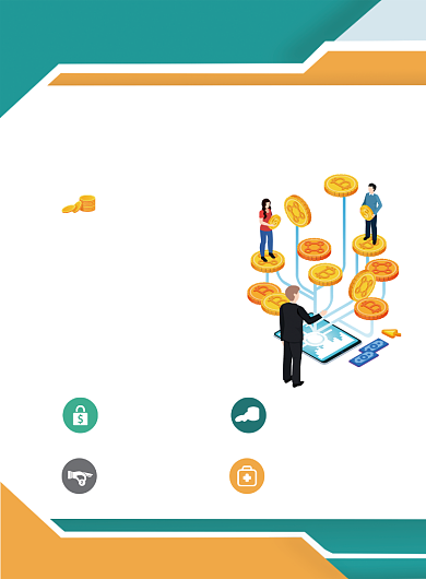 简约大气投资理财金融服务宣传海报背景