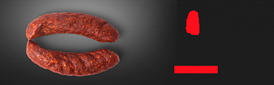 红黑美食农产品肉类腊肠促销banner背景